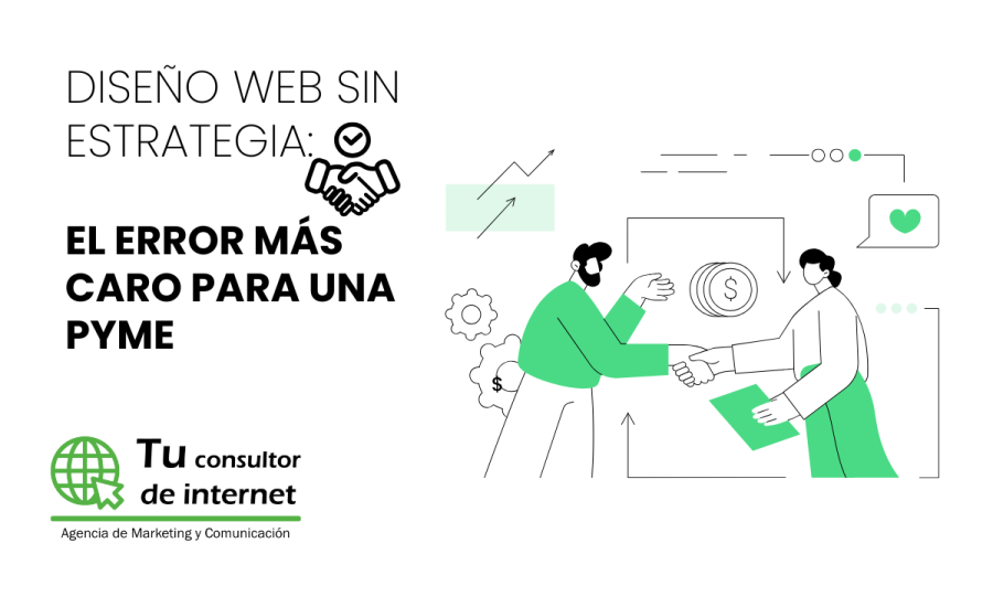 Diseño web sin estrategia: el error más caro para una PYME