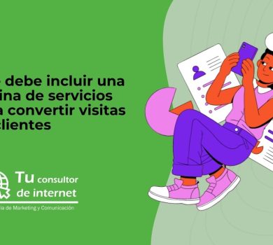 Qué debe incluir una página de servicios para convertir visitas en clientes
