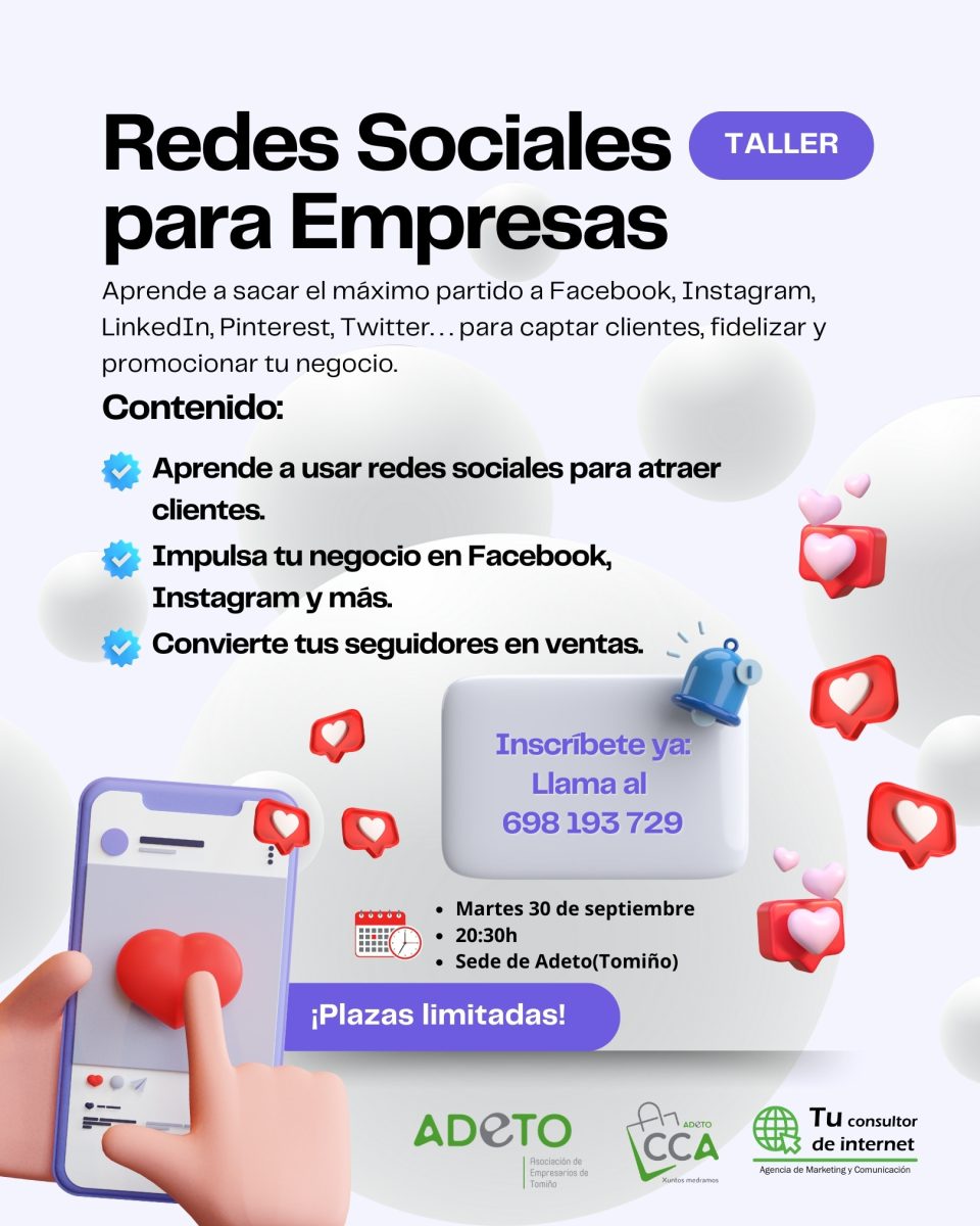 Tomiño acoge un curso intensivo sobre redes sociales para empresas organizado por ADETO