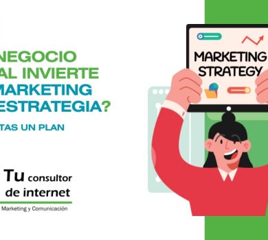 Negocio local trabajando una estrategia de marketing digital con plan definido para mejorar resultados.