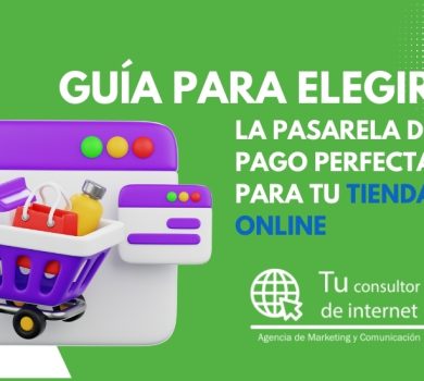 Guía elegir pasarela pago perfecta tienda online - Criterios seguridad proceso sencillo métodos pago comisiones integración móvil - Tu Consultor de Internet ecommerce