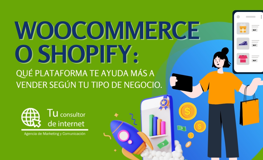 Elegir entre WooCommerce y Shopify decisión afecta ventas - Comparativa control personalización facilidad costes SEO escalabilidad - Tu Consultor de Internet