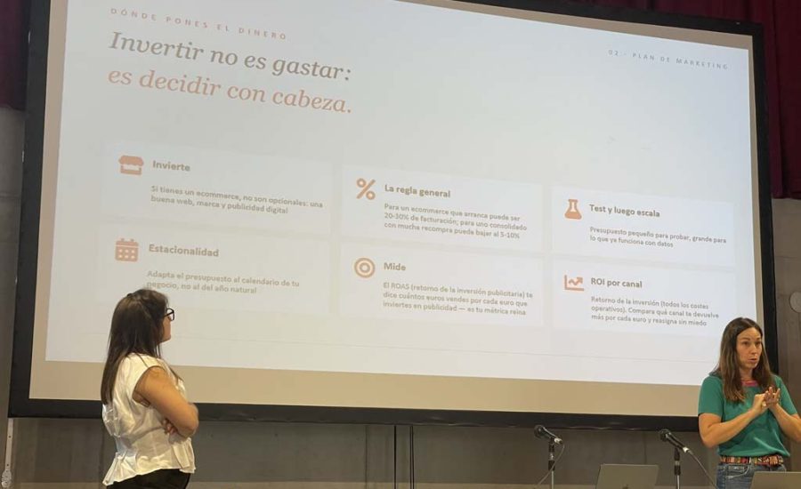 Participamos en la jornada “Primeiros pasos para vender online” celebrada en Tui